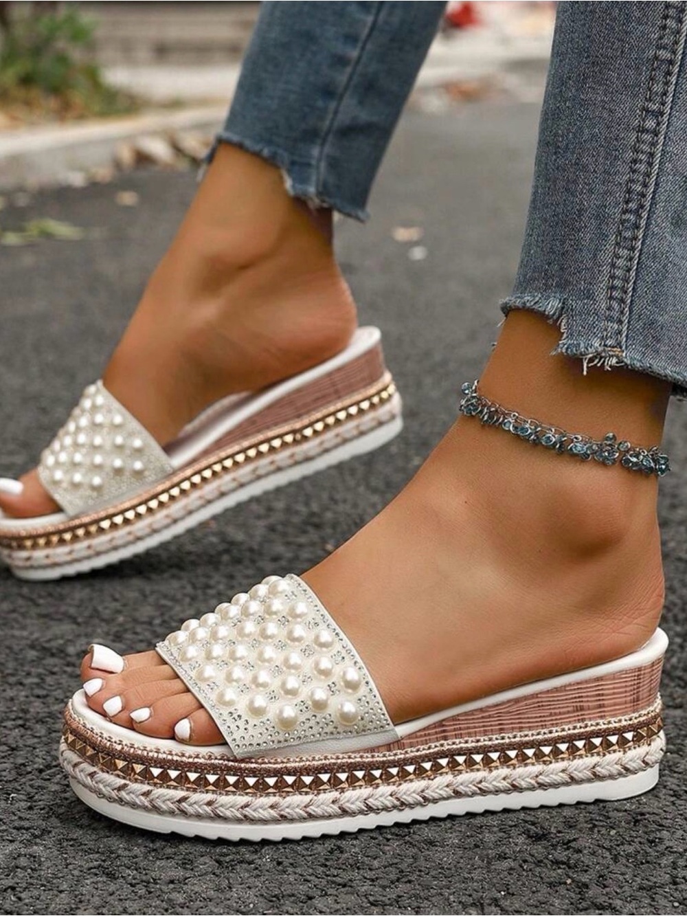 Shein wedge sandals